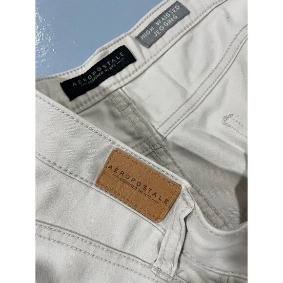 Aeropostale  high waisted jegging tan10 reg - Picture 4 of 7